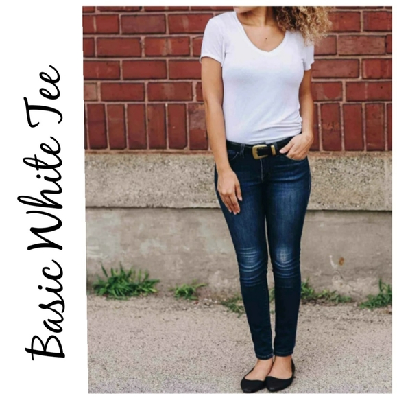 💥Basic Tee White - Picture 4 of 9